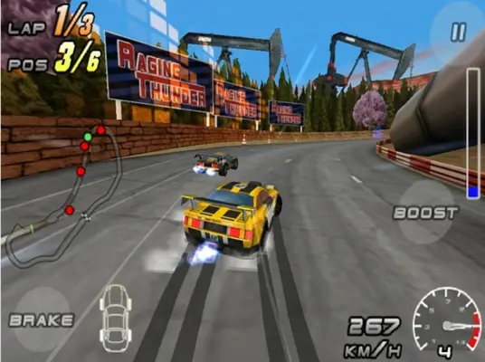 Raging Thunder 2 android App screenshot 0